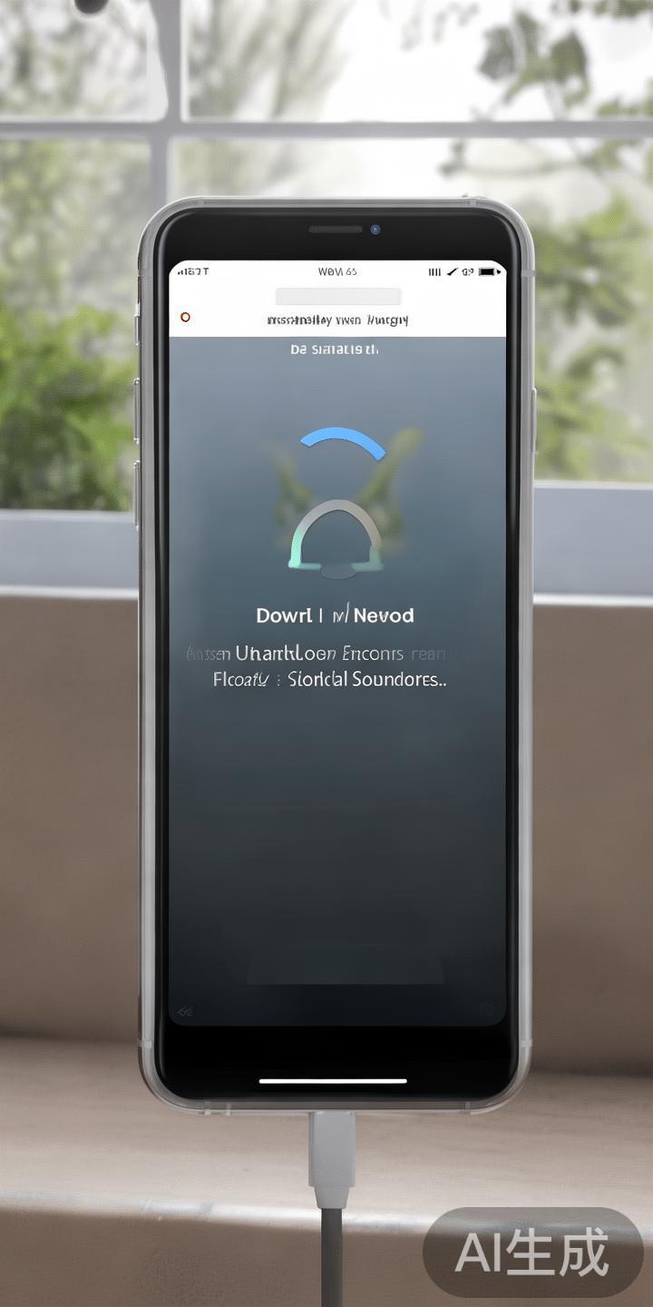 下载安装包：将苹果手机连接至稳定的网络，下载苹果端